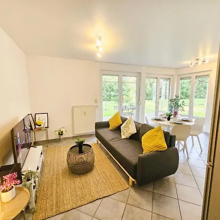 Apartment Sunny Garden 1br Flat With Terrace Luxembourg